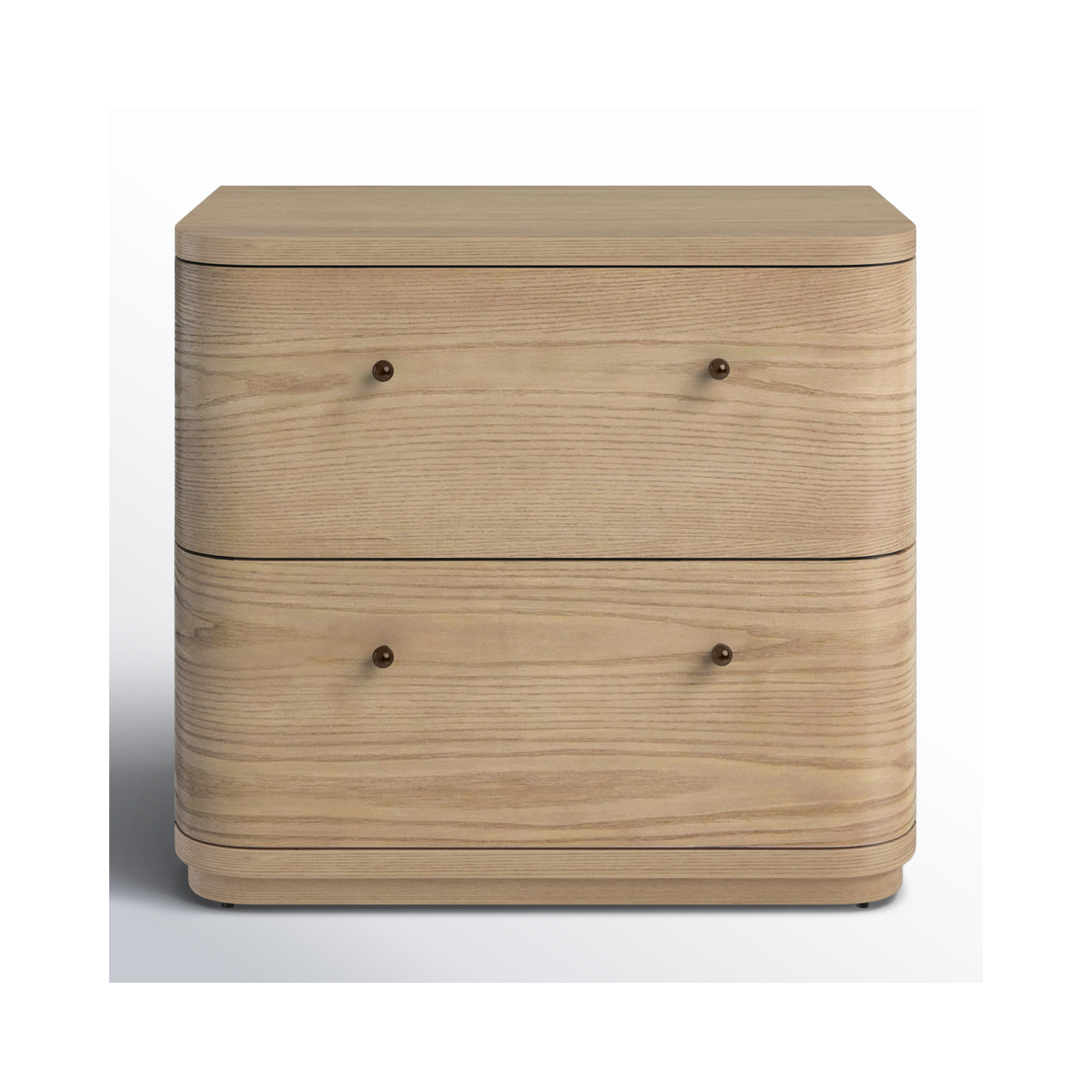 Lucie 2-Drawer Nightstand