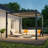 LED Adjustable Aluminum Pergola with Louvers with Lights for Patio-104882003-104882004