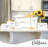 Outshine White Farmhouse Cookie Jar With 2 Heart-Shaped Cookie Cutters For Cookies Biscuits Snacks