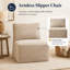 Canapé modulaire en velours côtelé Camel