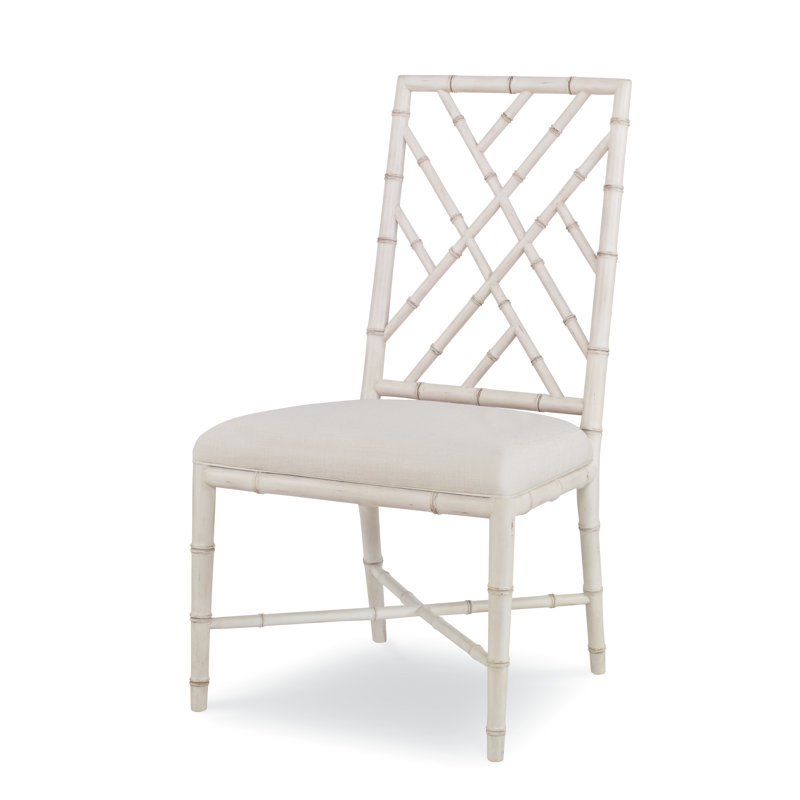 Caribe Upholstered Dining Chair, Antique White