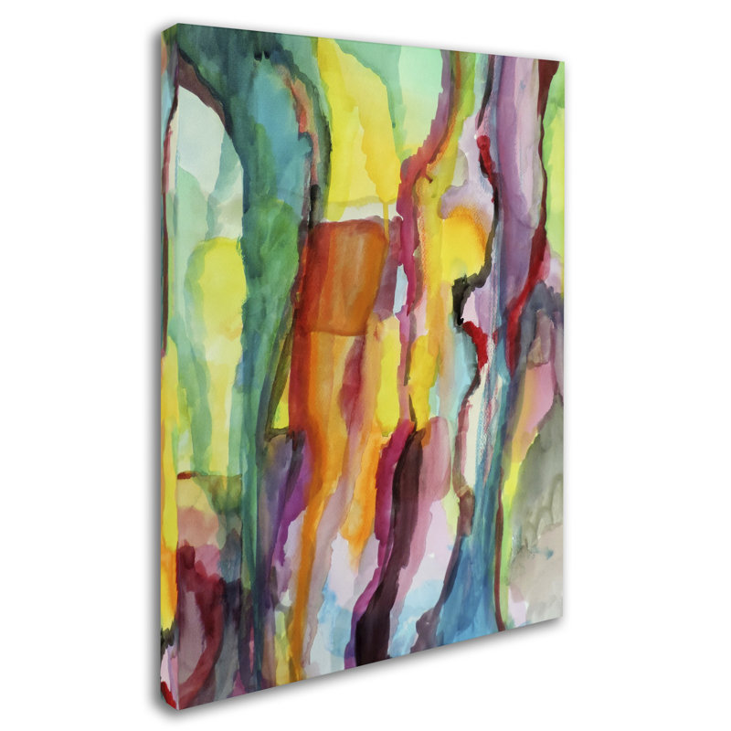 Sylvie Demers Multicolor Abstract Canvas Art, 18" x 24"