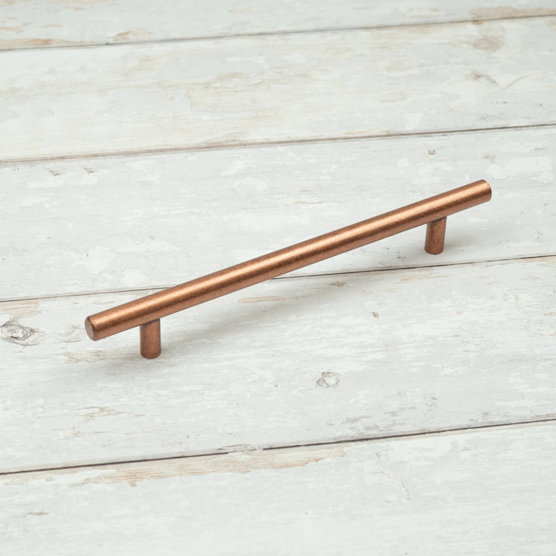 Antique Copper Cabinet T-Bar Handles, 160mm