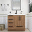 Meuble-lavabo autoportant avec tiroirs latéraux Carla-2065889999-2065890034