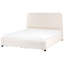Upholstered Boucle Drawers Bed-2122733656