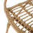 Accent Chairs For Backyard - Faux , 28.54in.d X 23.71in.w 32.73in.h, Brown, Iron Frame 2 Open Weave Frame, Brown