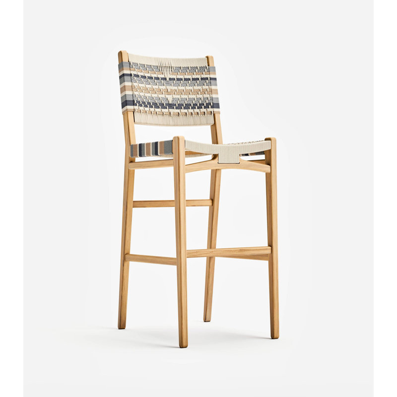 Chontales With Backrest Height, Bar Stool (30" Seat Height), Natural Balance