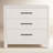 Wrightia 36" W 3-Drawer Solid and Manufactured Wood Dresser with Felt-Lined Drawers-1465060068