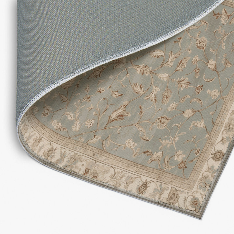 Tapis gris d'intérieur et d'extérieur Tabriz, Rectangulaire 2 pi x 3 pi