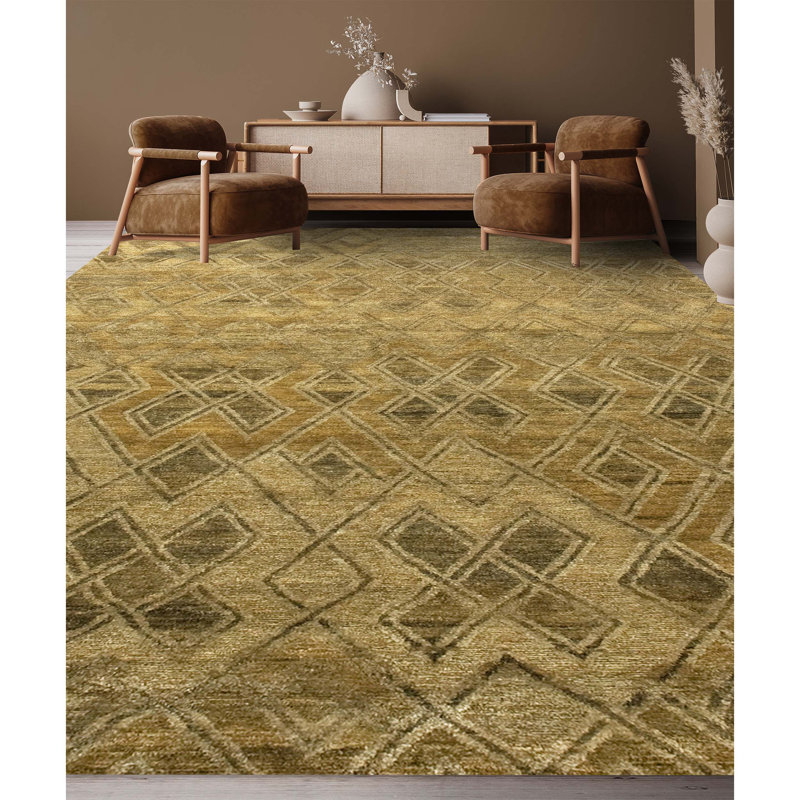 Geometric Area Rug, Rectangle 4' x 6'