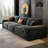 100% Polyester Modular Sofa cushion couch-107264623-107264620