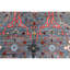 Hand Knotted Wool Area Rug in Blue