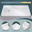 Base de douche à roulettes Ada 72 po x 36 po, drain à gauche, bac de douche en acrylique accessible aux fauteuils roulants, conception antidérapante sans barrière-127666728