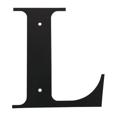 Metal Surface Mount House Letter