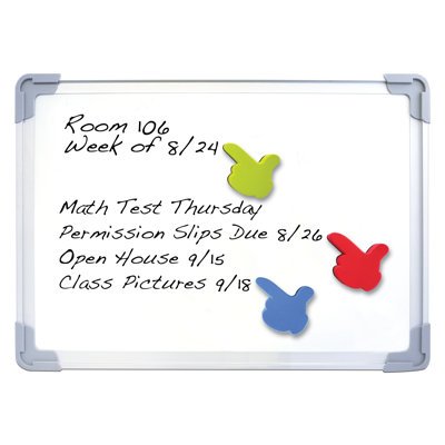 Magnetic Melamine Dry Erase Board