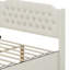 Grand lit plateforme avec tête de lit en cristal-213783025