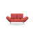 Halcombe 78.74" Linen Flared Arm Sleeper-2006134846