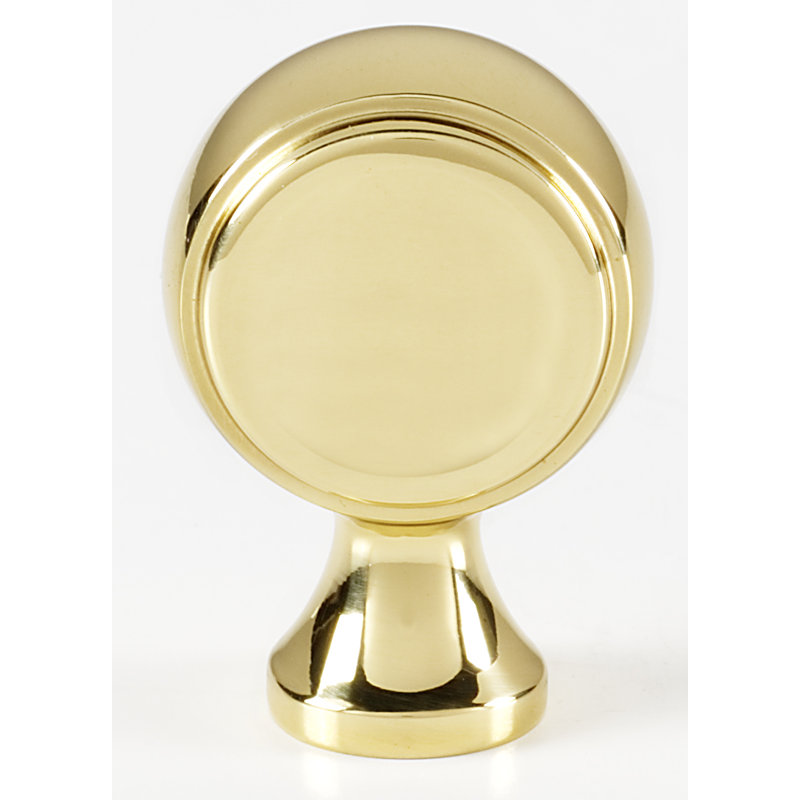 Poignée ronde Royale, Laiton poli