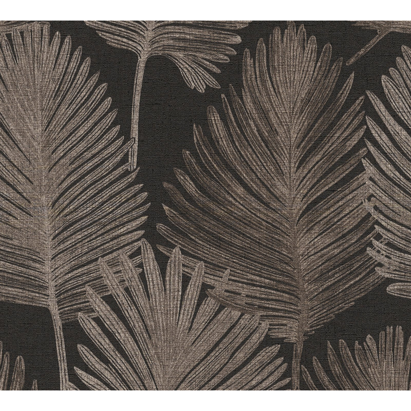Galerie Horizon Palm Leaf Wallpaper, Brown