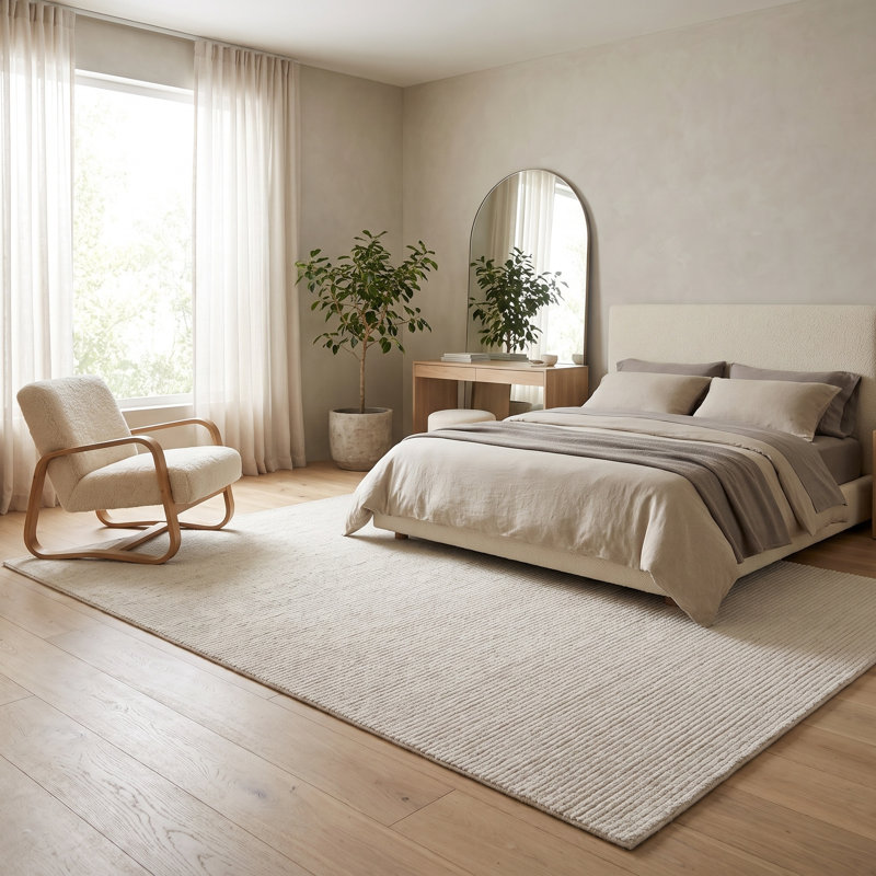 Urth Wool Indoor Rug, Rectangle 9' x 12'