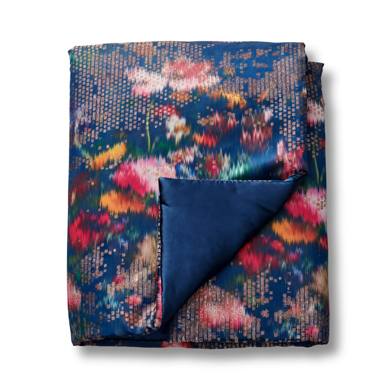 Ibiza Throw Blanket, Navy