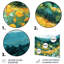 «Green Mountain Summer Flower Meadows I» - paysage mural montagnes-1375602038-1375601793