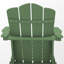 Chaise Adirondack pliable en PEHD Clitheroe-812501103