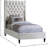 Dymph Upholstered Wingback Bed-63427121-63427119
