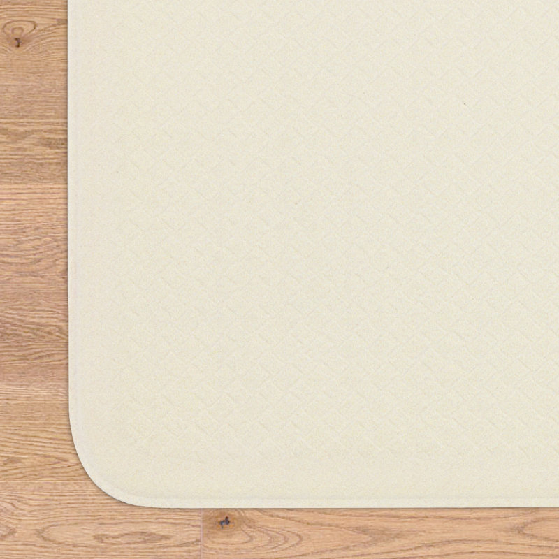 Tapis de cuisine Eddie Bauer, 17,5 po x 48 po, Beige Multi