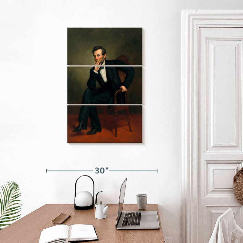 Keiri Abraham Lincoln Portrait, 32" H x 20" W
