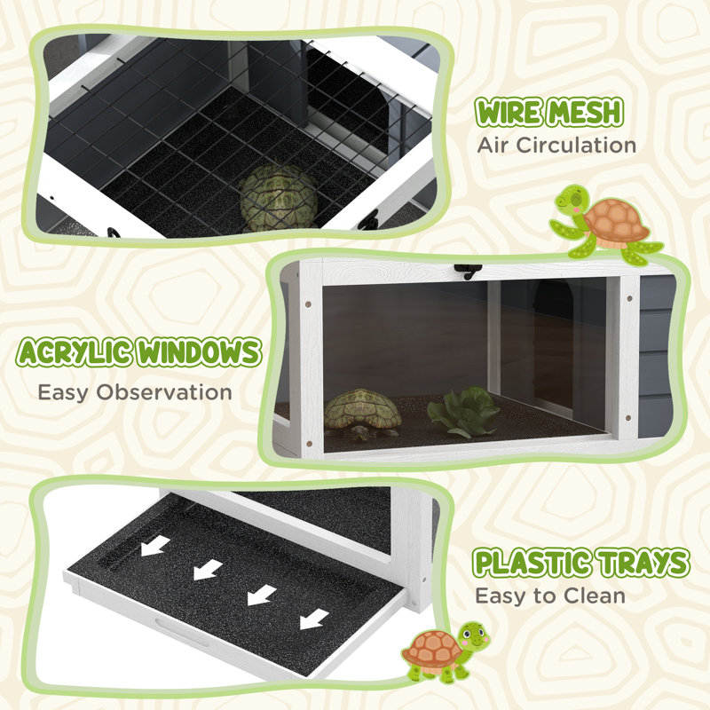 Weather Resistant Turtle Hutch