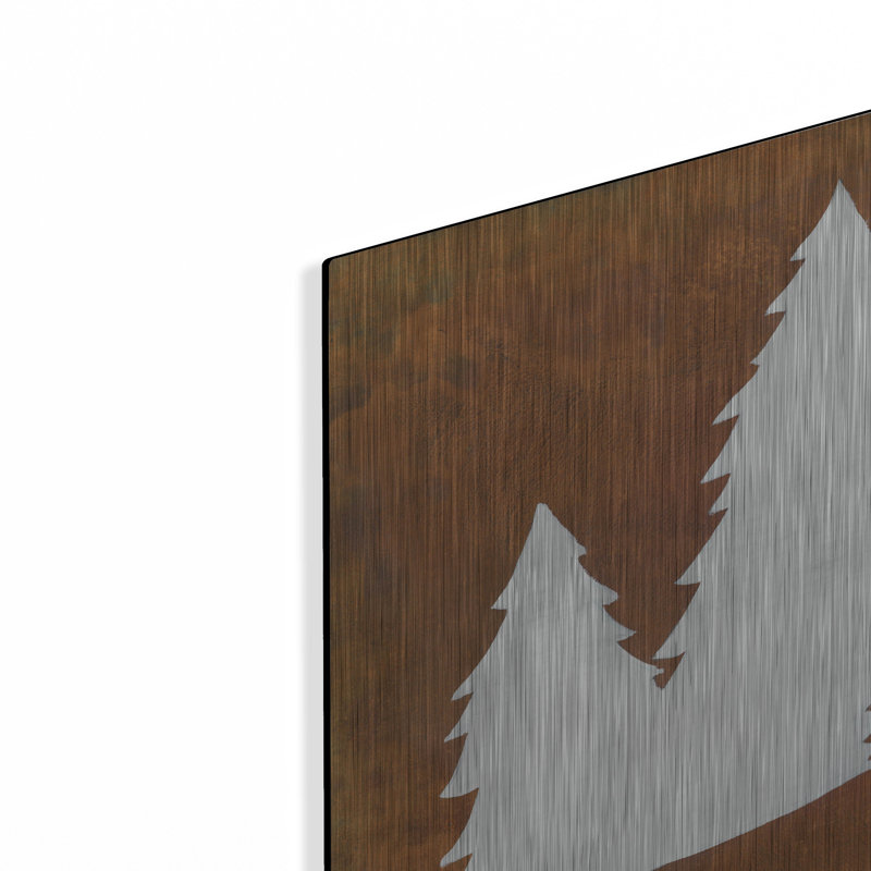 «Stay Wild» par Britt Hallowell, H 24 po x l 24 po