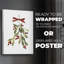 Mistletoe Bow I - Impression sur toile seulement - NON-CADRE-2091950246