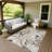 Machine Washable Indoor/Outdoor London ACN2260 Floral Rug-829386178