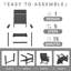 Ensemble de 6 chaises Adirondack Hdpe-114509166