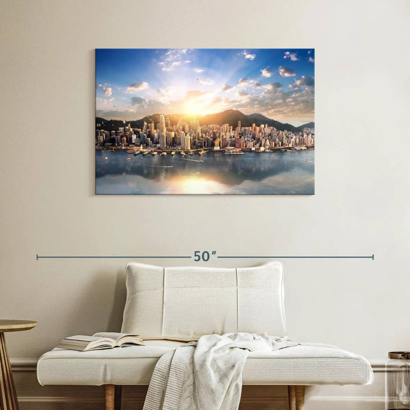 Sebbie Hong Kong Sunshine, 26" H x 39" W