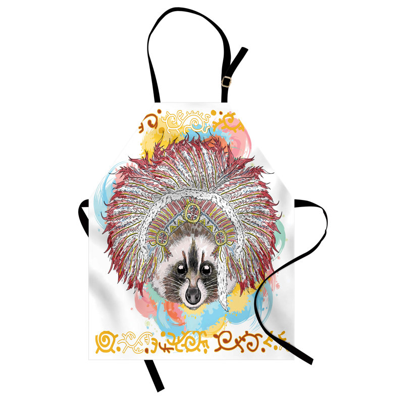 No Pattern Bib Apron