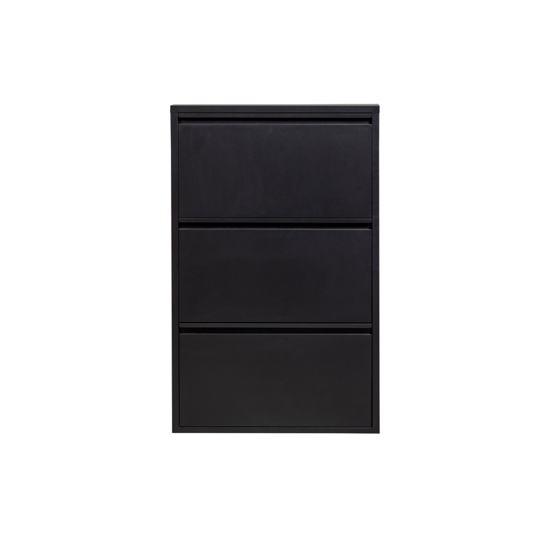 Sabine Flip Down Shoe Storage, Black