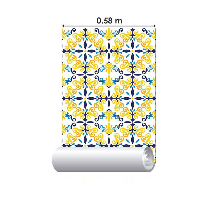 Papier peint autocollant Delft N016062