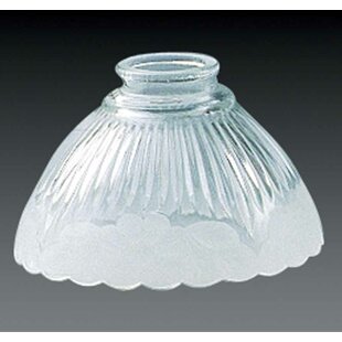 4" H Glass Bowl Pendant Shade ( Screw On ) in Clear