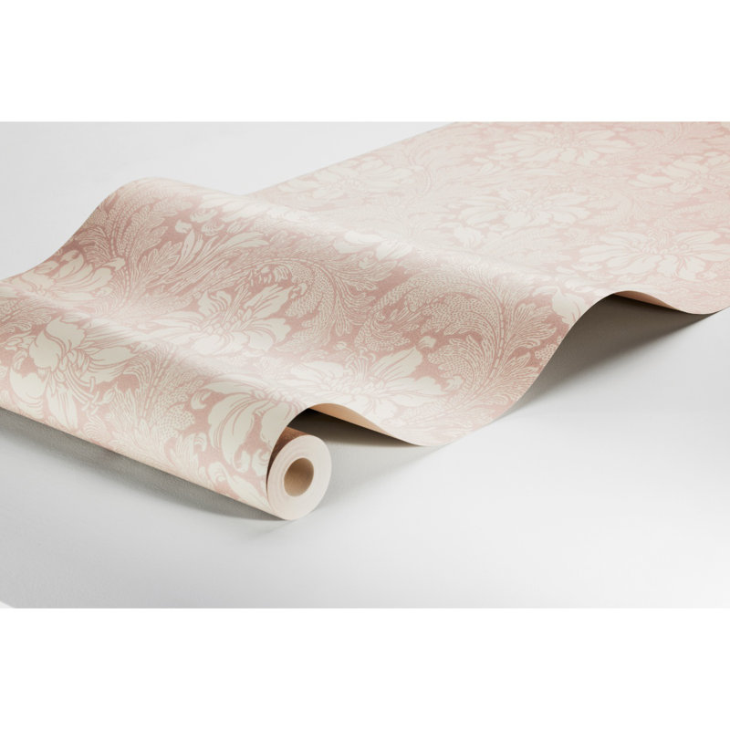 Papier peint jardin Borantapeter Acanthus, Rosé