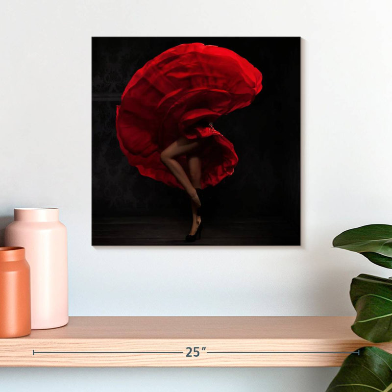 Pieds de danseur espagnol Enn, H 16 po x l 16 po