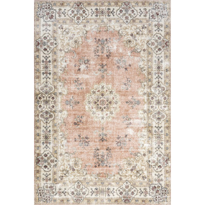 Tapis floral rétro Ren SpinClean