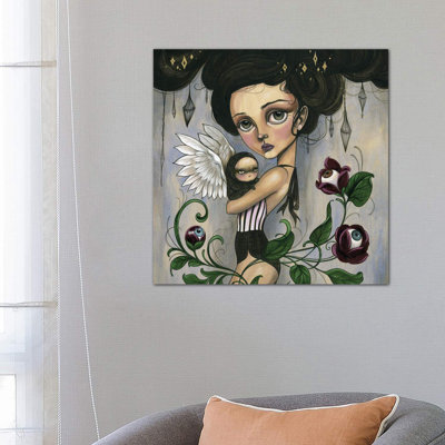 The Garden by Sandi Calistro - Wrapped Canvas Print