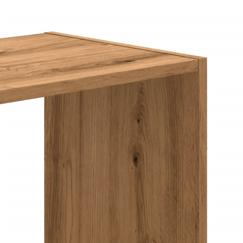 Aydrien 108cm H x 102cm W Bookcase, Artisian Oak