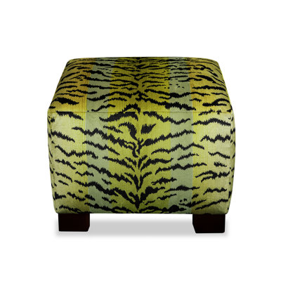 Tigre Max Square Ottoman - Silk