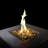 40000 Concrete Fire Pit Table - Modern Style, Propane/Natural Gas, Rust & Heat , Charcoal, 30 In X 11 Outdoor With Propane Natural 30X30x11 In, Fireplace