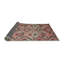 Tapis à aire brune contemporaine-1514256850