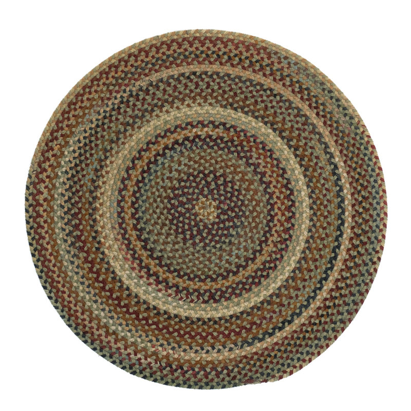 Fort Lupton Wool Indoor Rug, Round 8'6"