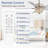Darisha  52" 2-Light Crystal Ceiling Fan with Remote, Classic,Traditional,Office, Living Room, Family Room, Dining Room, Bedroom
